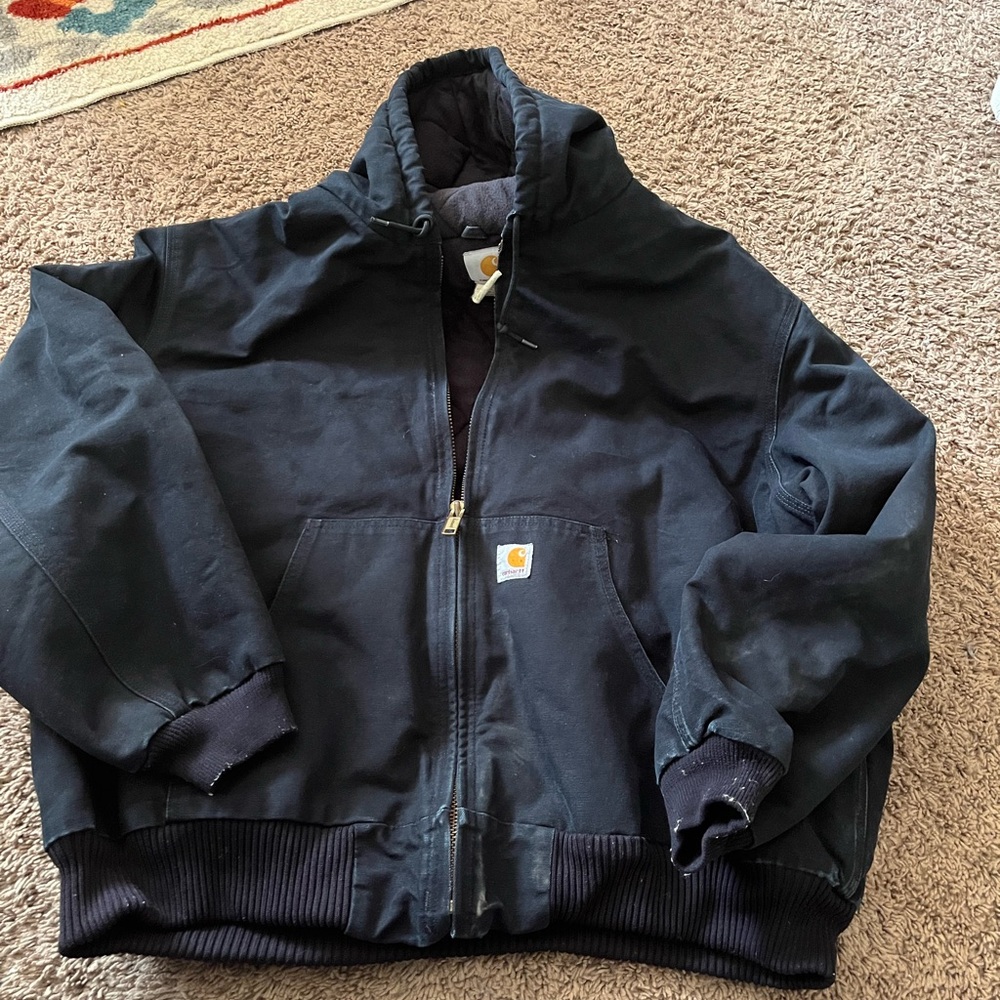 This is a Carhart J140 Washed Duck Active Jacket